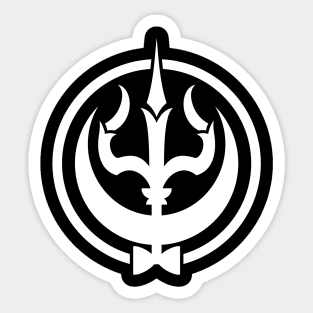 Shiva Trident Sticker